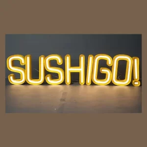 promosi signage, sushi go