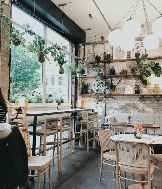 Interior Cafe Minimalis - Cafe Dengan Tata Letak Sudut