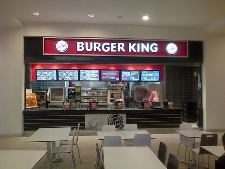 Huruf Timbul Acrylic LED Burger King