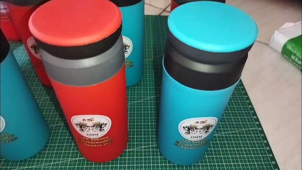 desain Print UV Tumbler minimalis